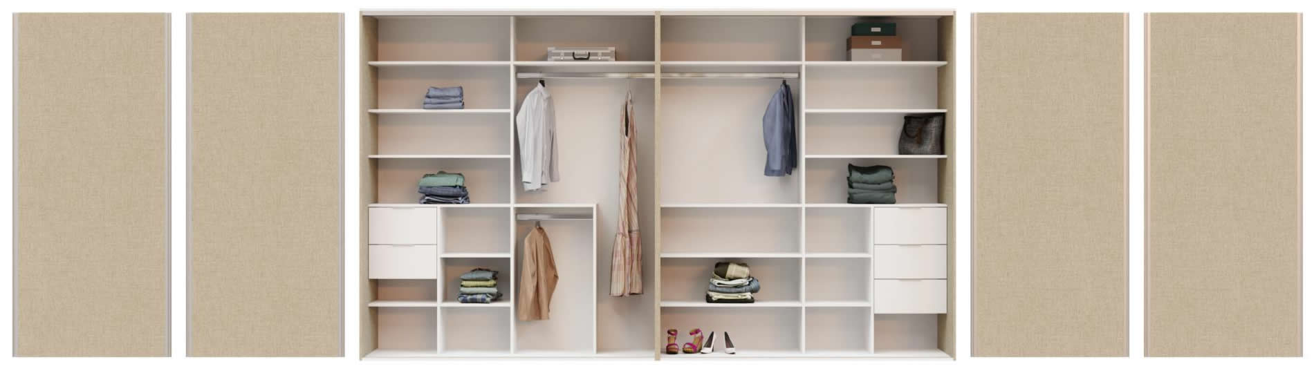 Vestidor Schinner a medida